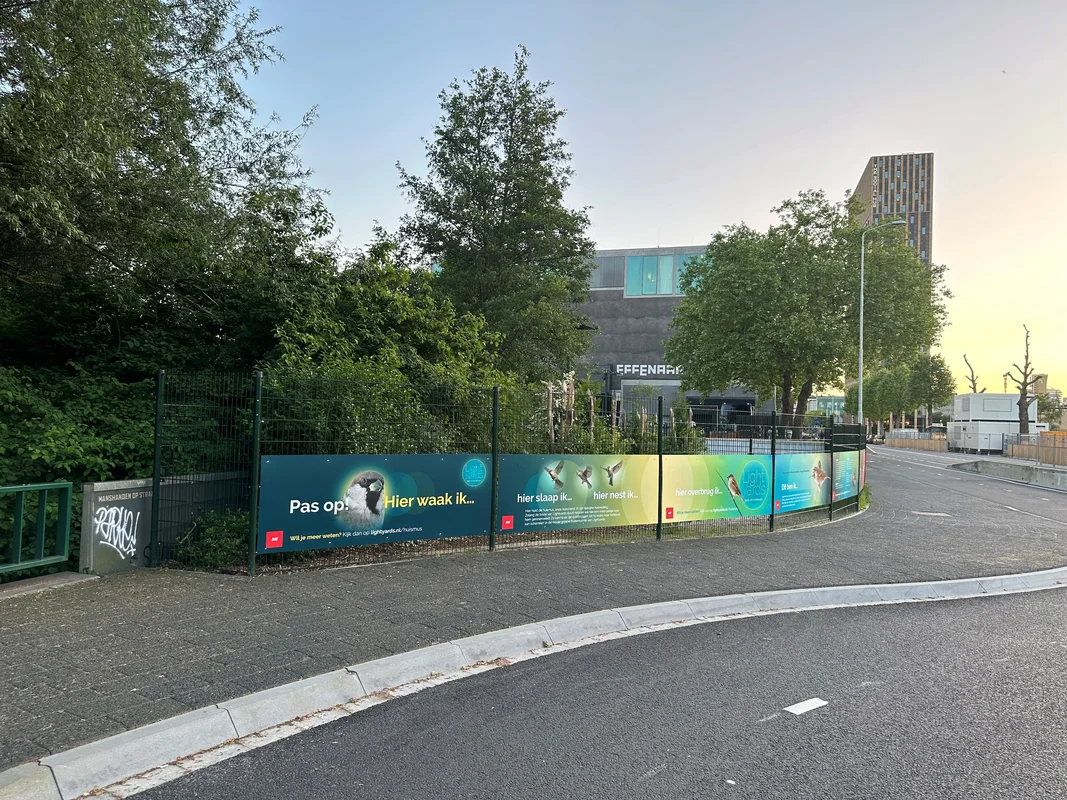 De huismustuin in Lightyards: een tijdelijk paradijs voor onze gevederde vrienden