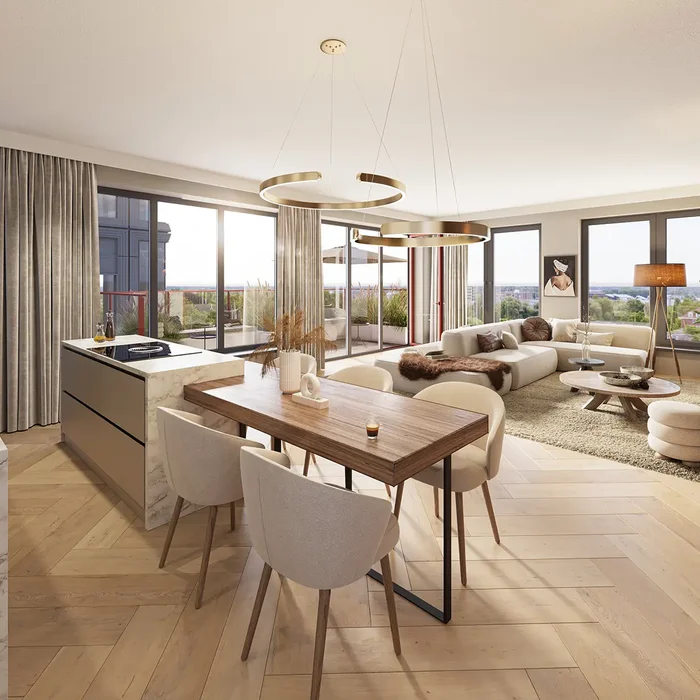 Apartment in the spotlight